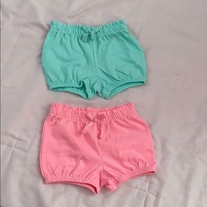 2 baby shorts